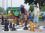 24 inch Wooden Chess Set