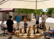 24 inch Wooden Chess Set