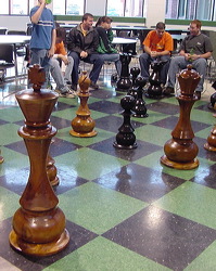 ourdoor chess set