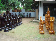 72 inch Wooden Chess Set