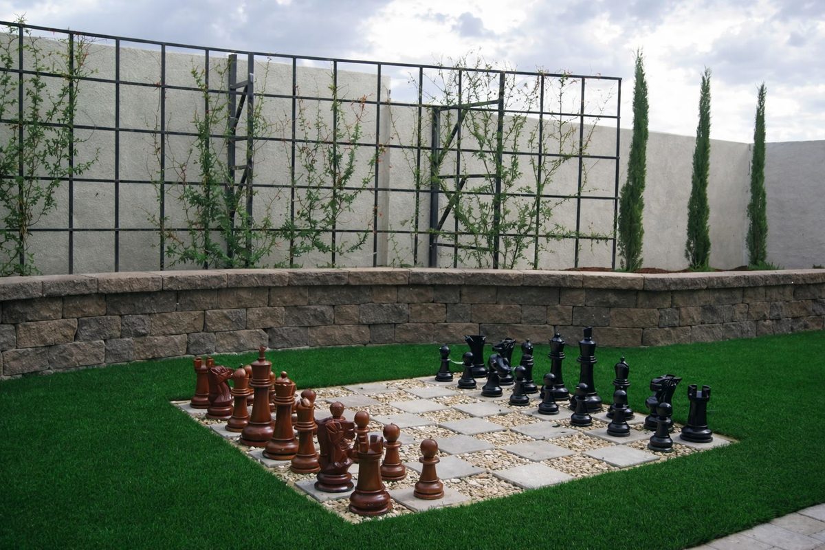 Thumbnail for A Beautiful Teak Wood Chess Set from a Las Vegas Home, a Must Have for Every Home to Make it More Elegant