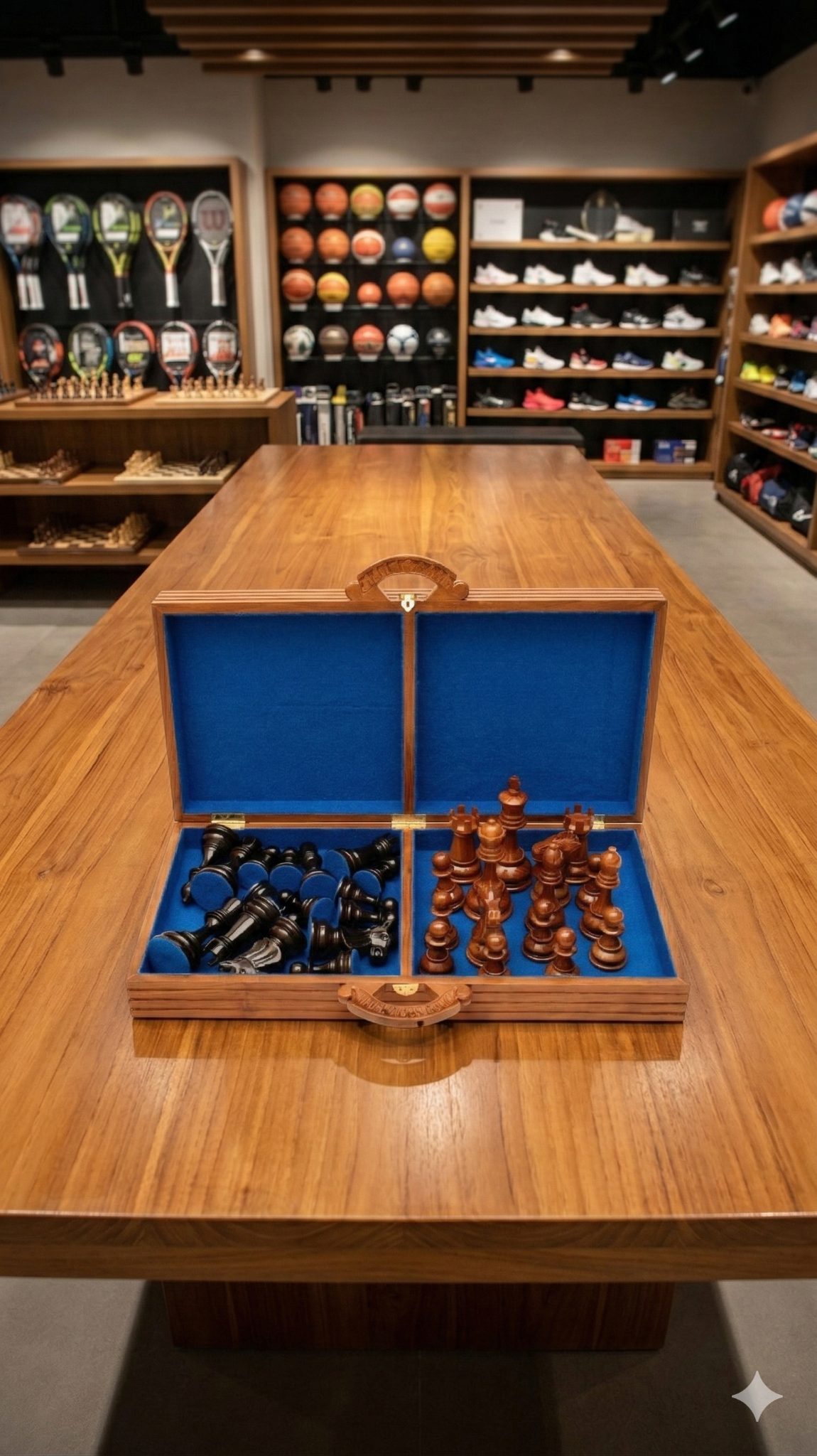 Thumbnail for A Teakwood Chess Case in the World of Sports