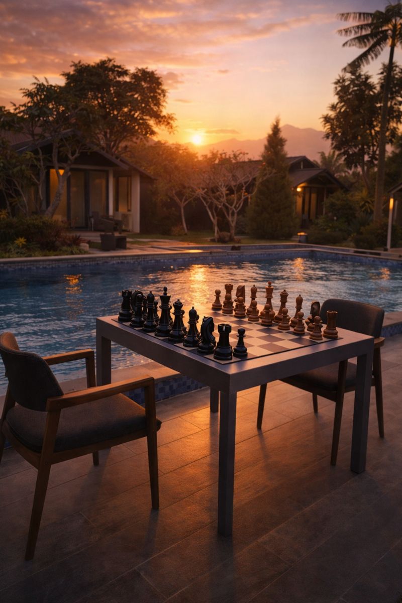 Thumbnail for Checkmate in Paradise_ Why Every Luxury Patio Needs a Teak Chess Set