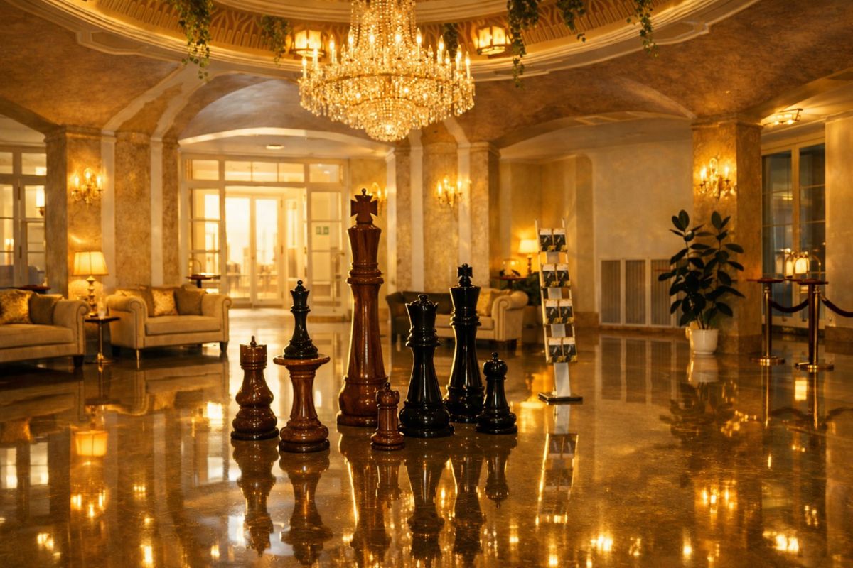 Thumbnail for Checkmate in Style_ How Luxury Hotels Are Redefining Lobby Design Through Art and Play