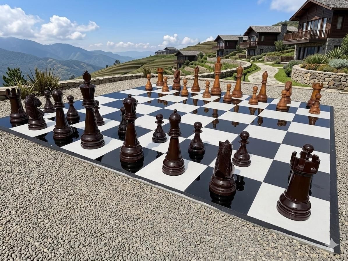 Thumbnail for Checkmate with a View_ Discovering the Ultimate Life-Sized Chess Experience