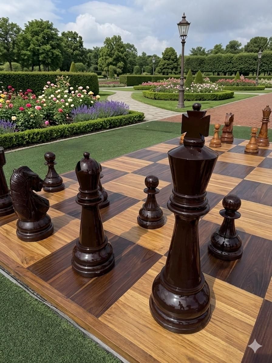 Thumbnail for Chess in the Garden_ A Lifestyle of Leisure and Connection