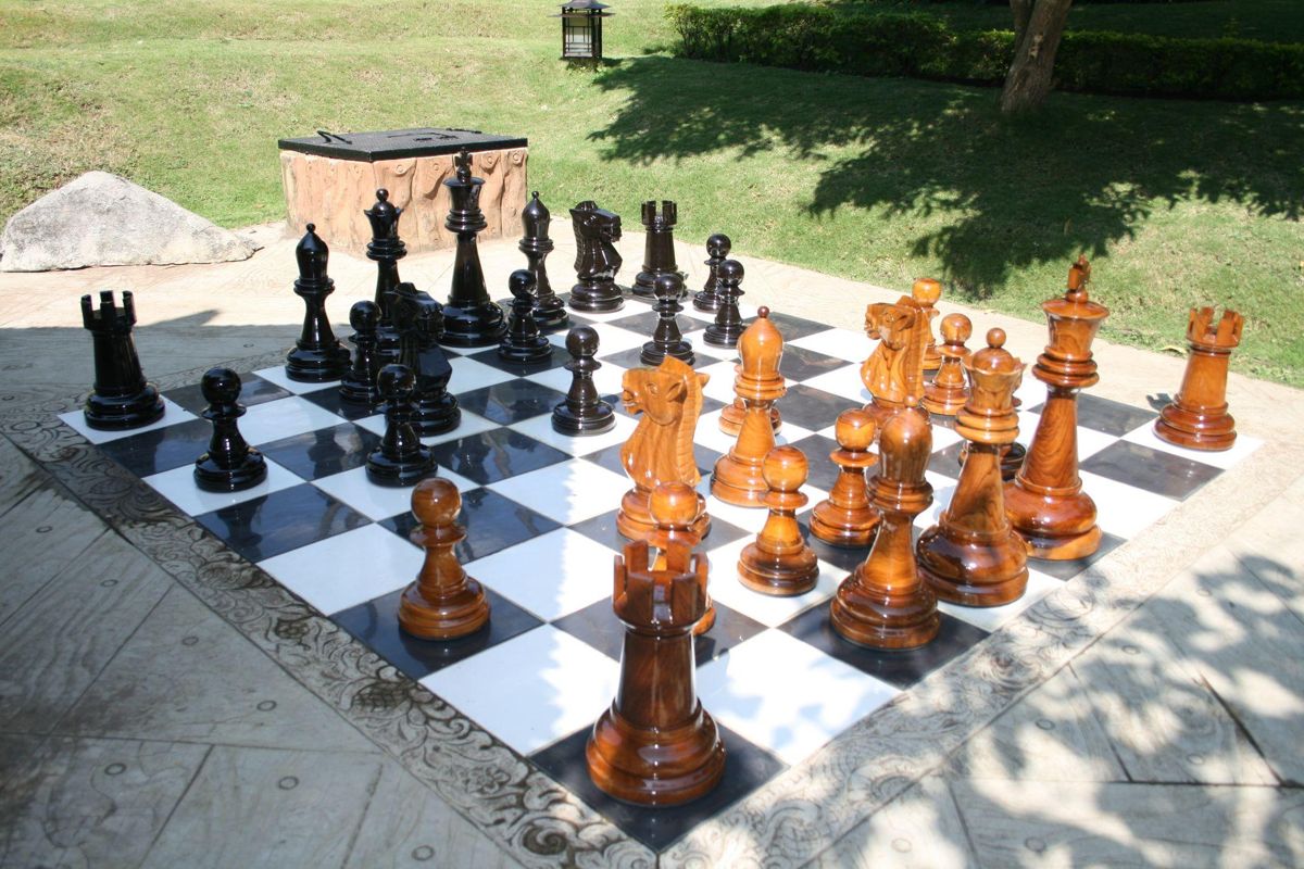 Thumbnail for Elevate Your Space_ Why Giant Teak Chess is the Ultimate Luxury Statement for Resorts and Hotels