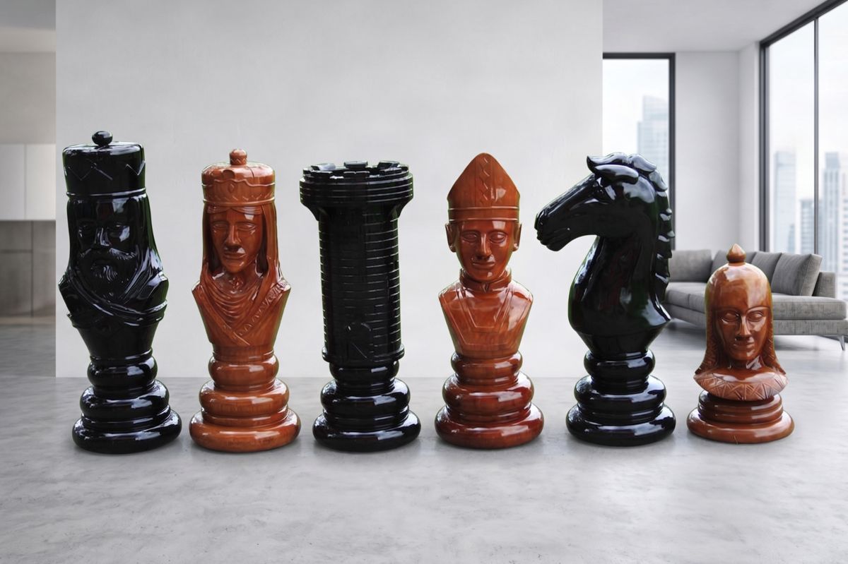 Thumbnail for Elevating Elegance_ The Mastery of the Kingdom Giant Chess Collection