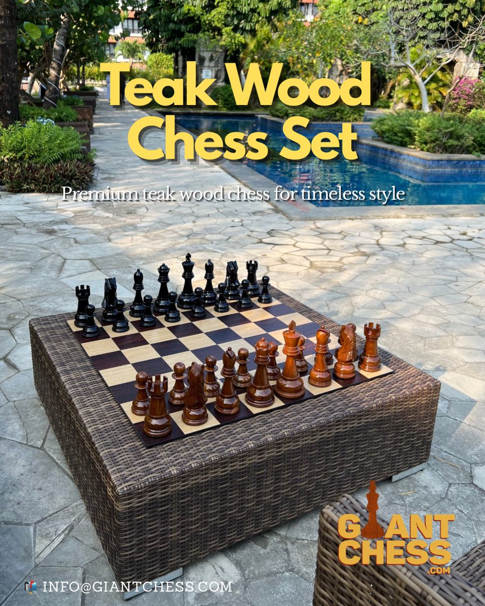 Thumbnail for Elevating the Guest Experience_ Why Premium Teak Chess Sets are the Ultimate Luxury Hotel Amenity
