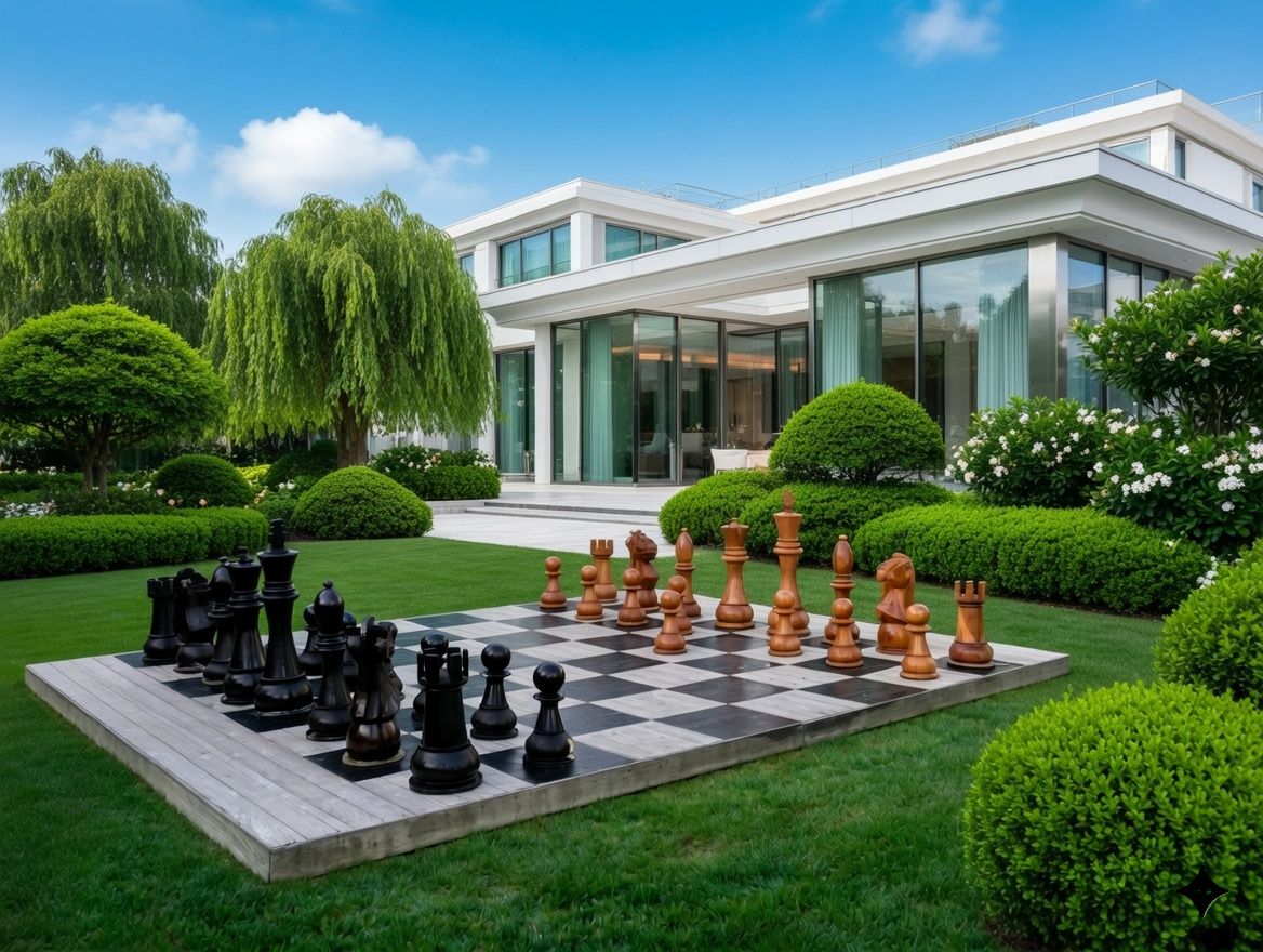 Thumbnail for Giant Chess in Paradise_ Discovering the WorldΓÇÖs Most Luxurious Outdoor Chess Experience
