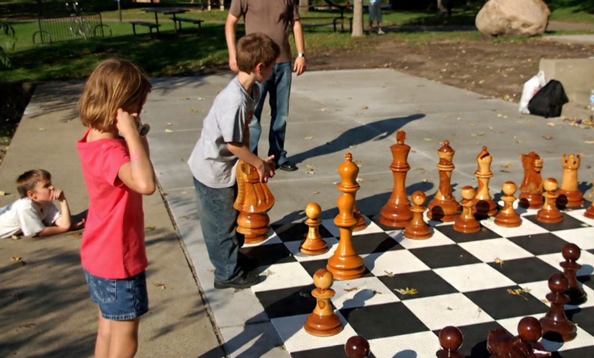 Thumbnail for Giant Chess Under the Open Sky_ Why Oversized Teak Sets Are Captivating a New Generation of Players