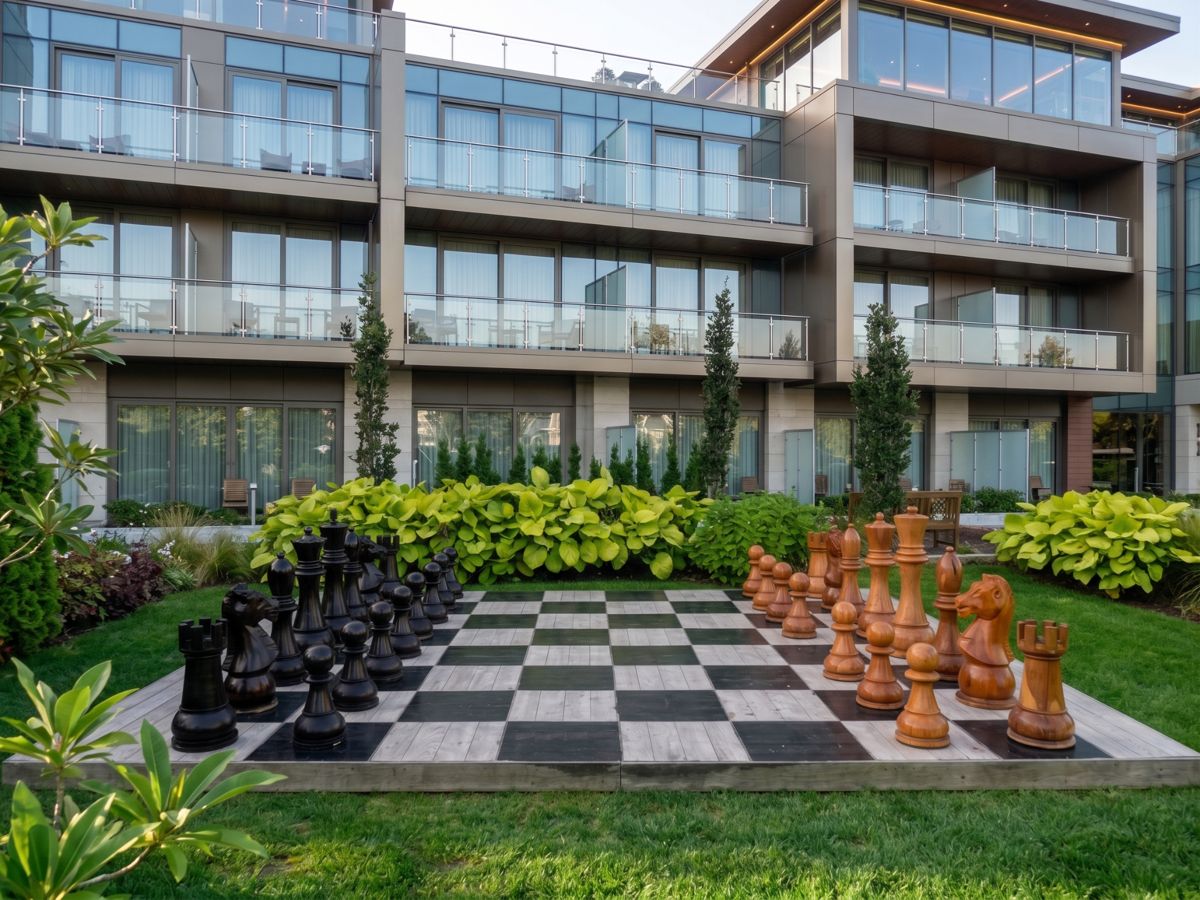 Thumbnail for Grand Strategy and Garden Aesthetics_ The Allure of Outdoor Giant Chess
