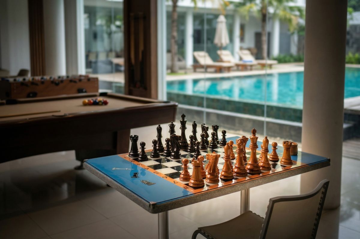 Thumbnail for Leisure Refined_ Teakwood Chess in Recreational Spaces