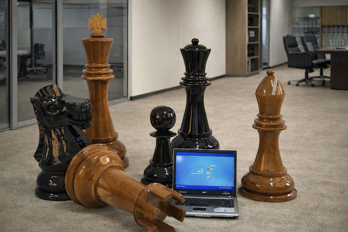 Thumbnail for Making a Grand Statement_ Why Giant Teak Chess Sets are the Ultimate Modern Office Flex