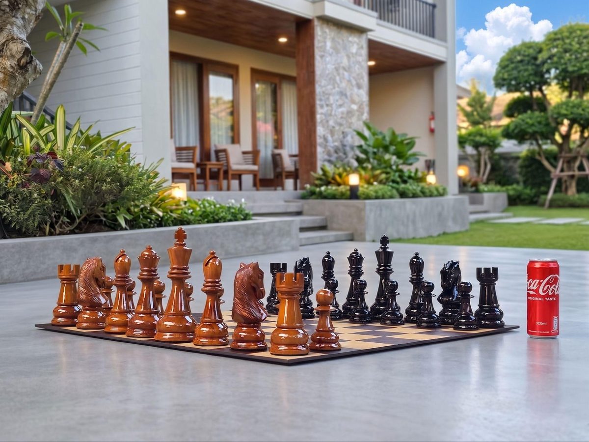 Thumbnail for Teak Chess: A Lifestyle Statement for Modern Homes