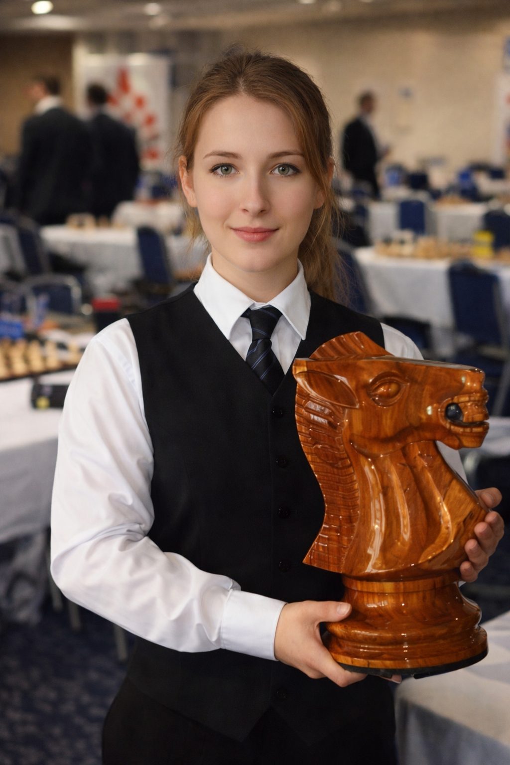 Thumbnail for The Chess Knight That Stole the Spotlight: A Captivating Moment of Passion and Power