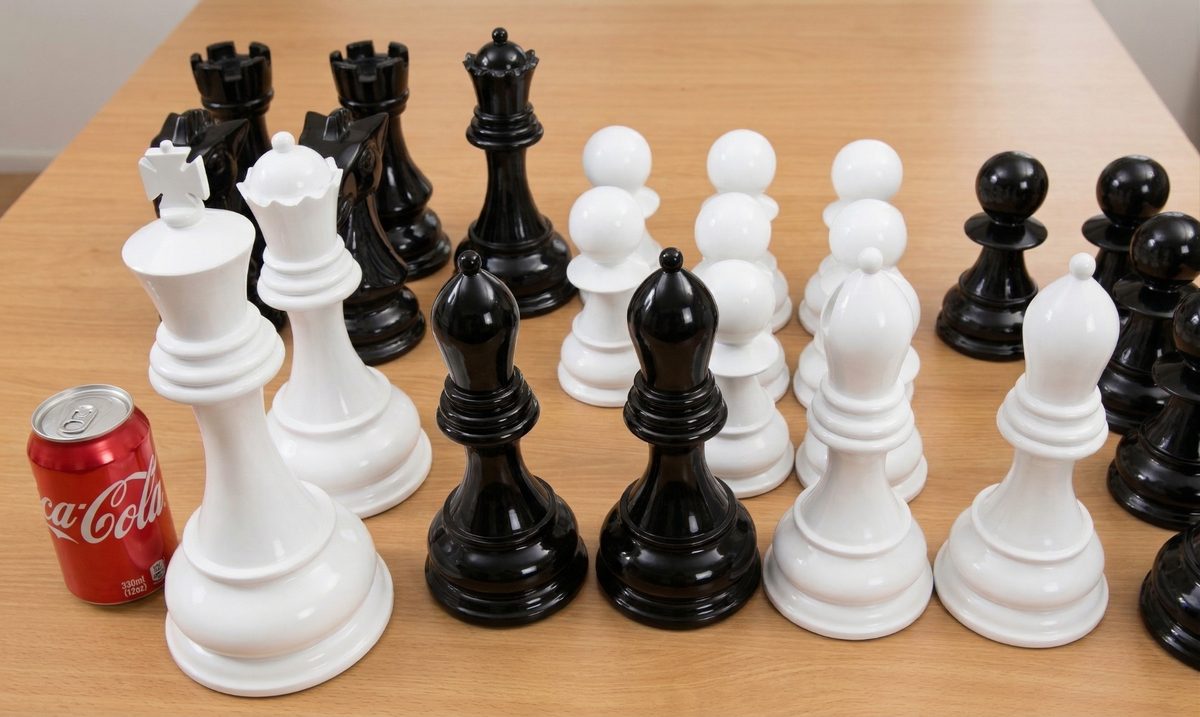 Thumbnail for The Elegance of Grandeur: Why 30cm Teak Wood Chess Sets Define Luxury