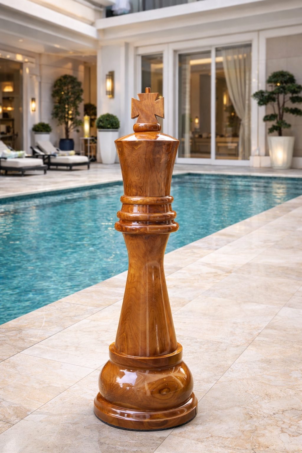 Thumbnail for The Majestic Teak King: A Statement of Luxury and Craftsmanship