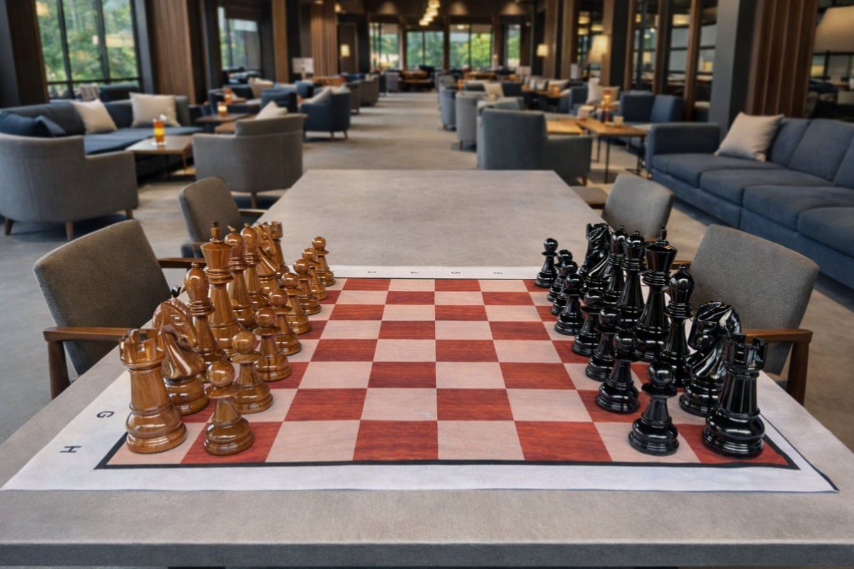 Thumbnail for The Timeless Elegance of 8-Inch Teak Chess