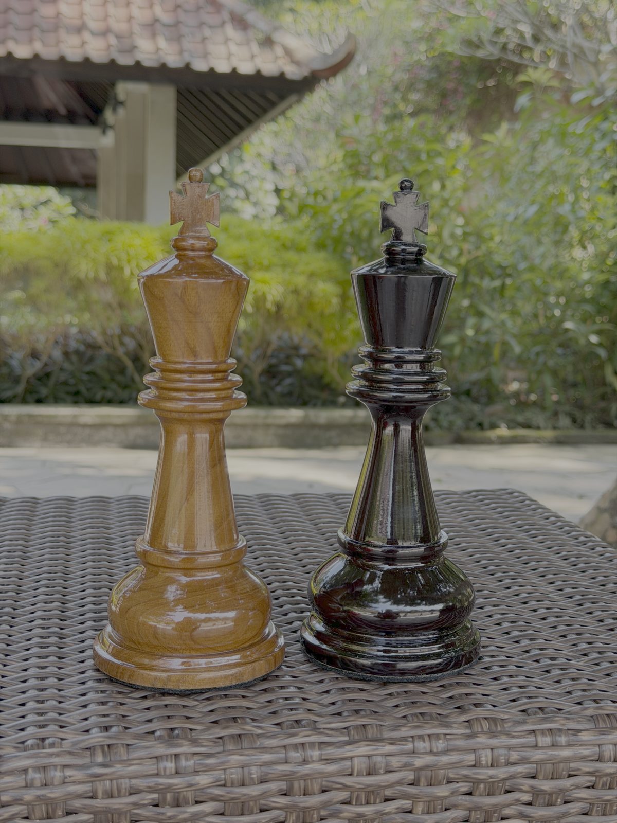 Thumbnail for The Timeless Elegance of the Teak Chess Set: A 20cm King Masterpiece