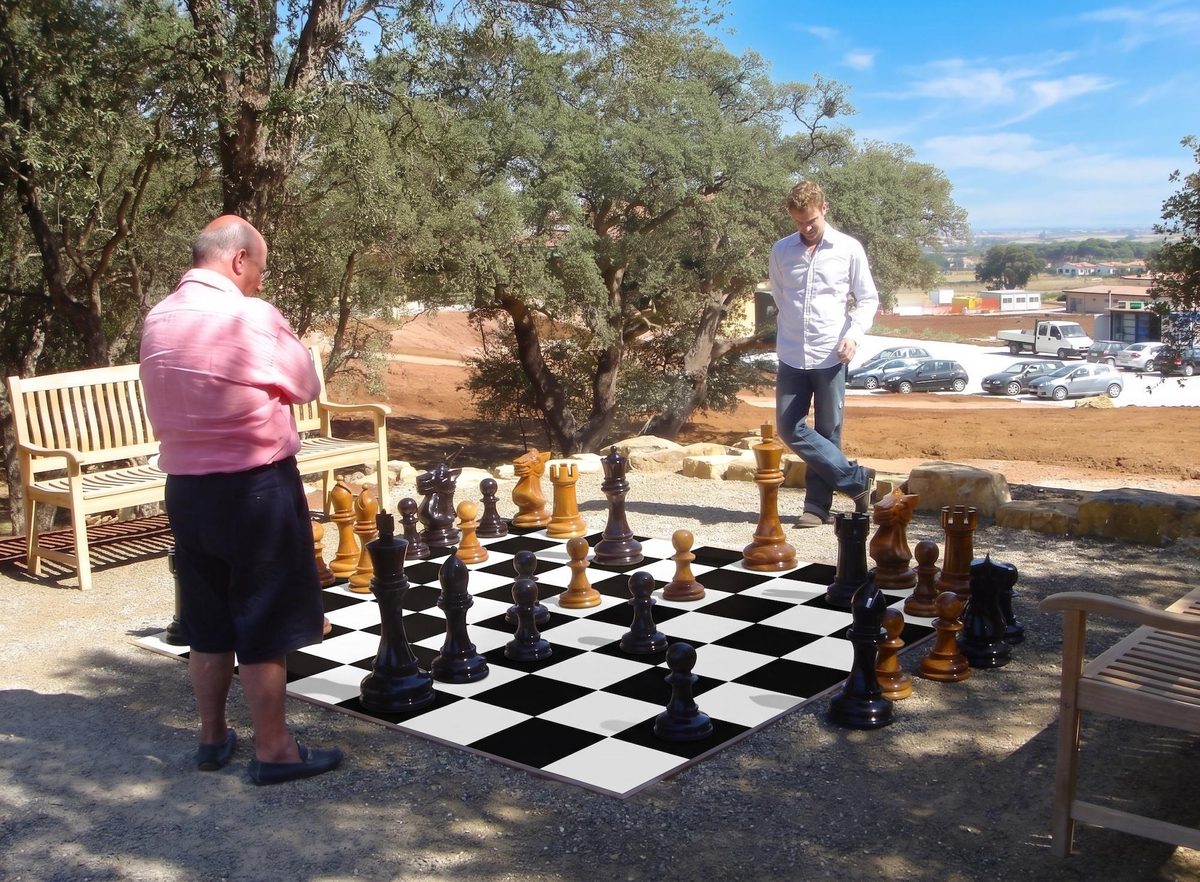 Thumbnail for The Ultimate Garden Statement: Why Giant Teak Chess Sets Are the New Outdoor Essential