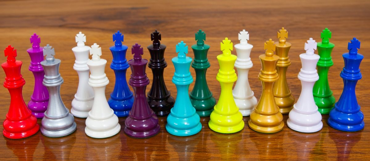 Thumbnail for Vibrant Colorful Chess Pieces: The Perfect Blend of Style and Durability