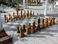 24 inch Wooden Chess Set