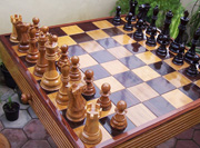 8 inch Wooden Chess Set